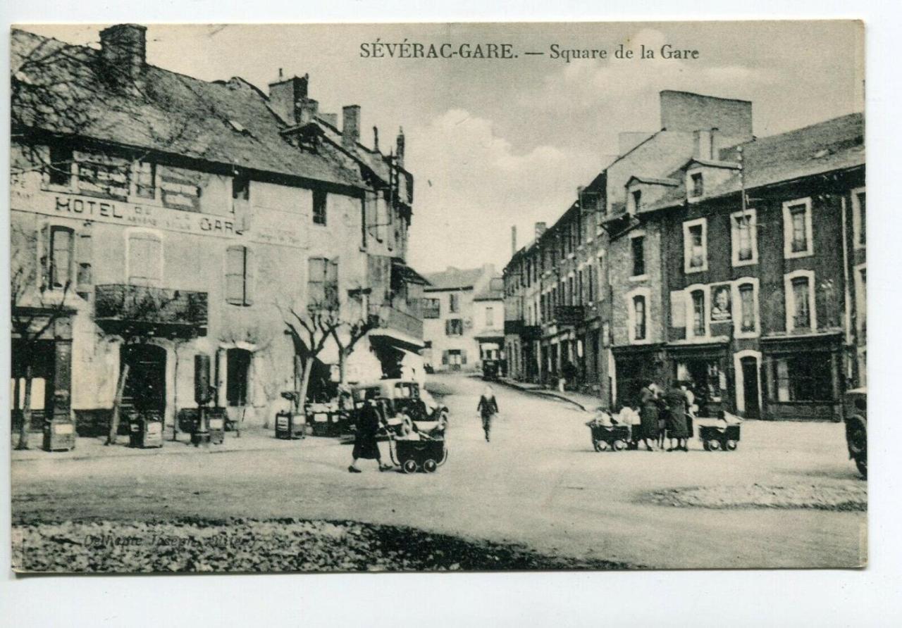 Hotel De La Gare Severac-d'Aveyron Exterior photo